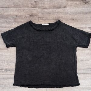 Culture Code Blackwash Boho Top 100% Cotton